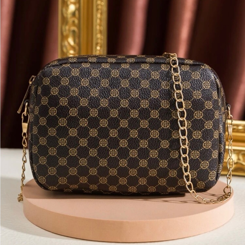 Mini graphic crossbody bag